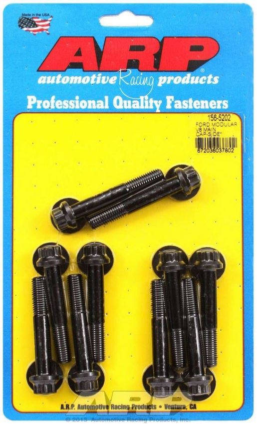 ARP ARP156-5202 Ford Main Cap Side Bolt Kit - M9 Modular Block