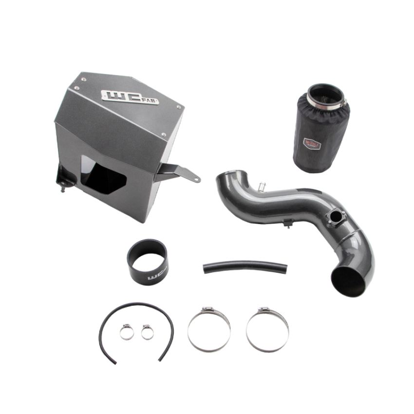 Wehrli WCF100875-FB 10-12 6.7L Cummins 4in. Intake Kit - Flat Black