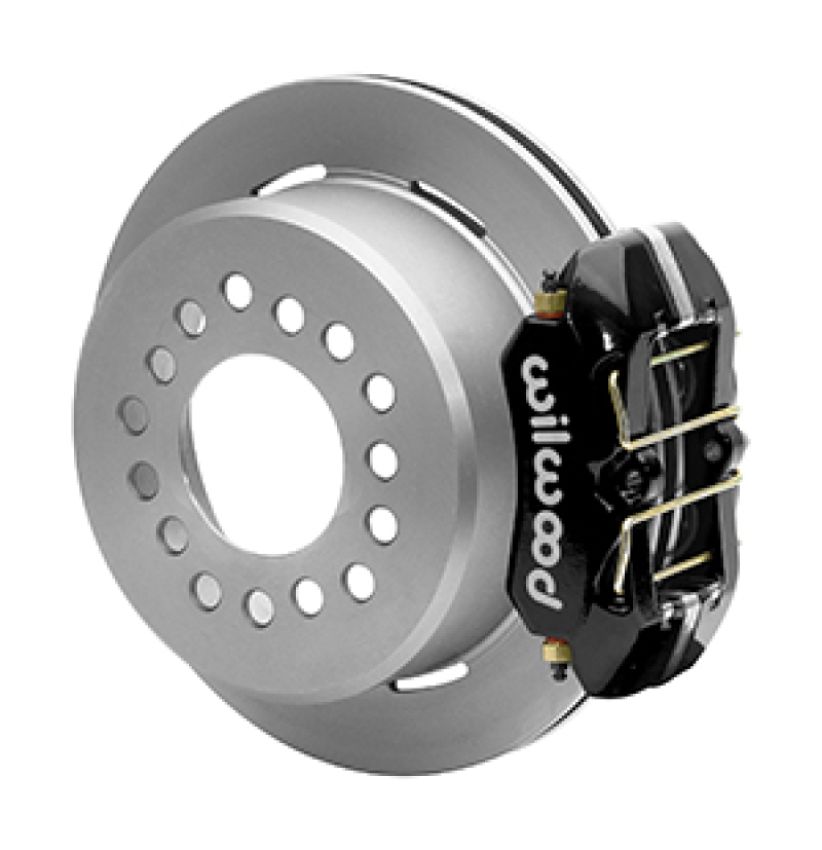 Wilwood 140-15603 Small Ford 11 in. Forged Dynapro Low-Profile Dust Seal Rear Parking Brake Kit