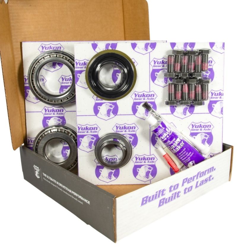 Yukon Gear & Axle YGK2111 Yukon 11.5in AAM 4.56 Rear Ring & Pinion Install Kit Positraction 4.125in OD Pinion Bearing