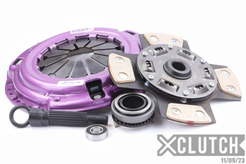 XCLUTCH XKHN21002-1B 89-91 Honda Civic Si 1.6L Stage 2 Sprung Ceramic Clutch Kit