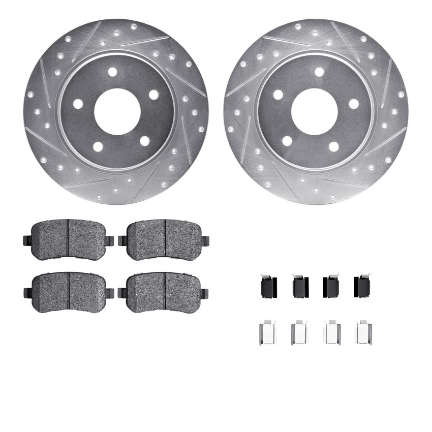 Dynamic Friction 7512-40041 Rotor Kit