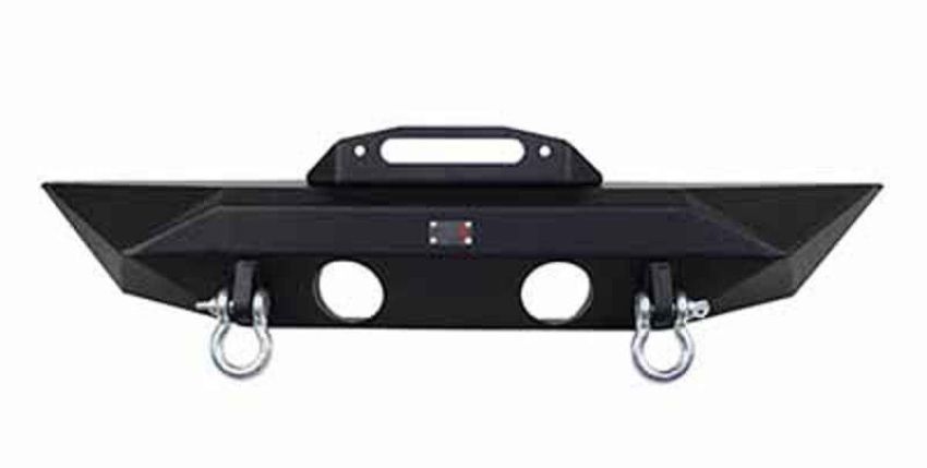 Fishbone Offroad FB22045 07-18 Jeep Wrangler JK Rubicon Unlimited Steel Front Bumper - Blk Txtrd Powdercoat