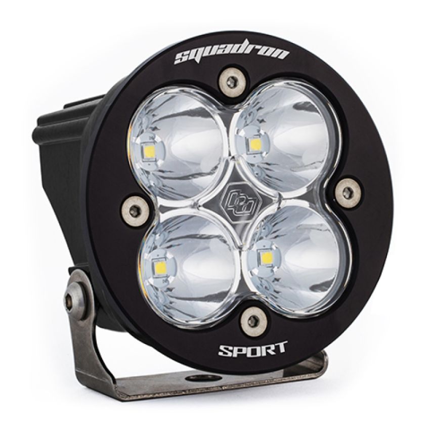 Baja Designs 580001 Squadron-R Sport Black LED Auxiliary Light Pod