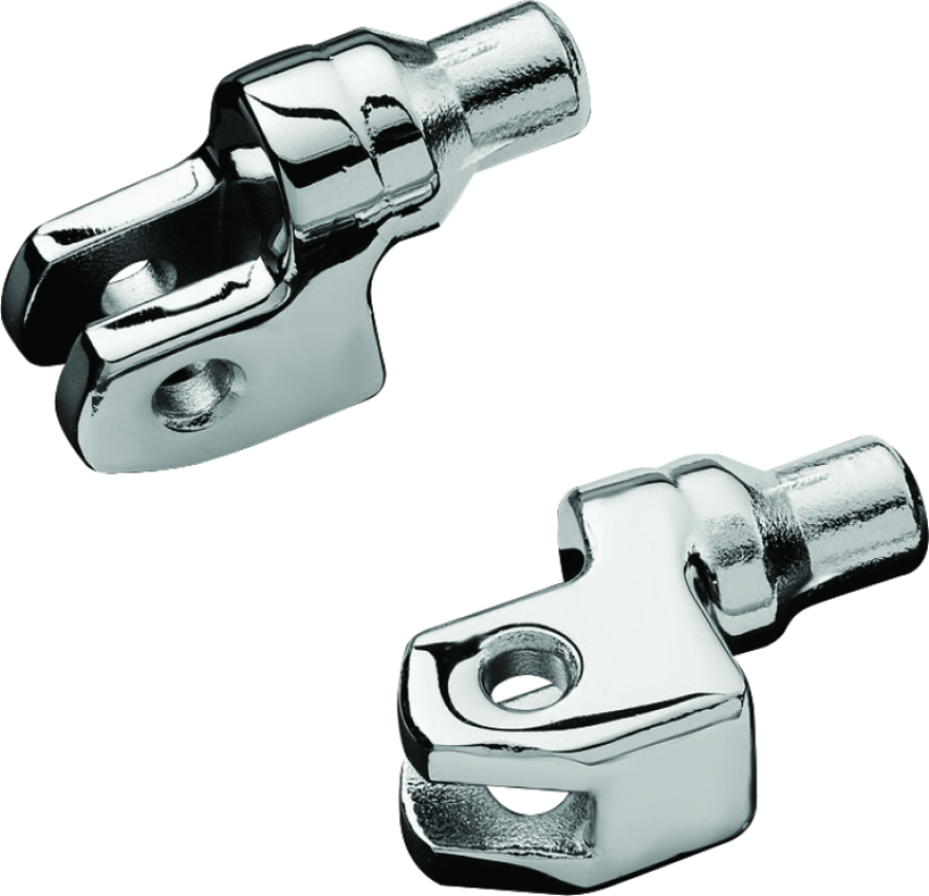 Kuryakyn 8810 Tapered Peg Adapter Yamaha Front Chrome