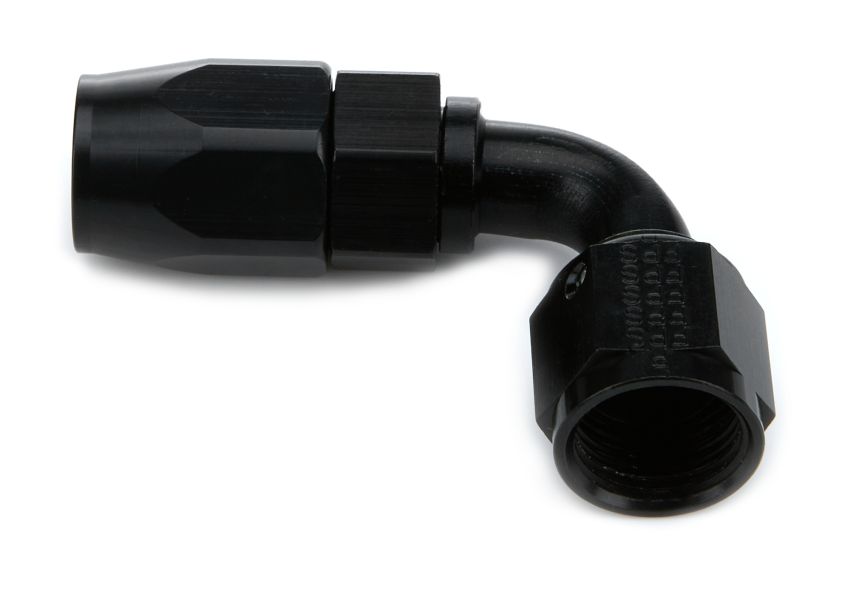 FRAGOLA FRG109008-BL Hose Fitting #8 90 Deg Black