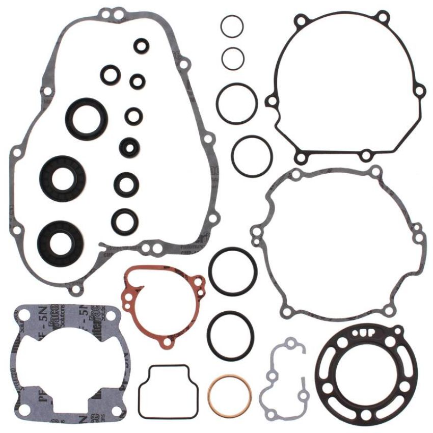 Vertex Pistons 811418 Vertex Gaskets 06-13 Kawasaki KX100 Complete Gasket Kit w/ Oil Seals