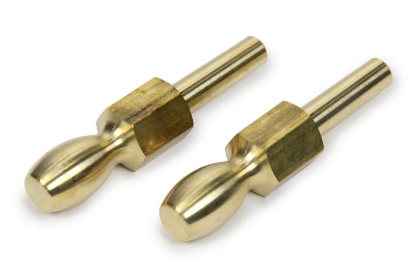 MEZIERE MEZMSP0108 Remote Battery Jumper Terminals (2pk) Brass
