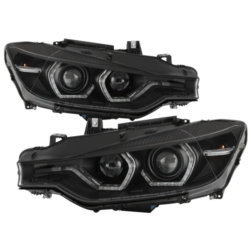 SPYDER 5086754 Projector Headlights - Black