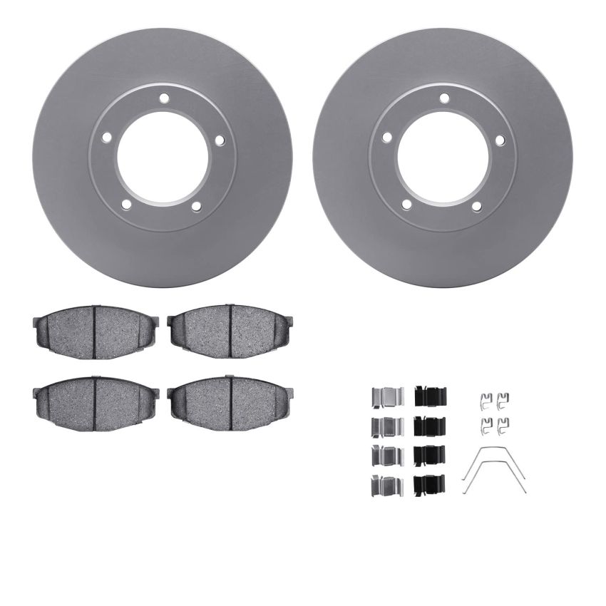 Dynamic Friction 4512-76156 Rotor Kit