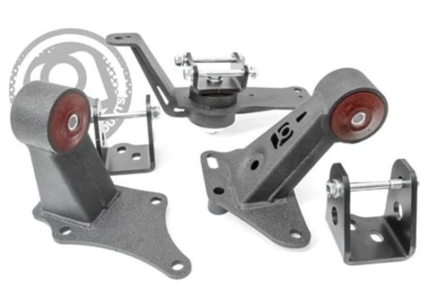 Innovative Mounts 90758-75A Innovative 00-09 Honda S2000 K-Series Black Steel Mounts 75A Bushings
