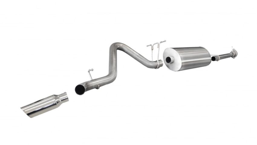 CORSA Performance 24790 Corsa 11 -12 Chevrolet Silverado Reg. Cab/Long Bed 2500 6.0L V8 Polished Sport Cat-Back Ex