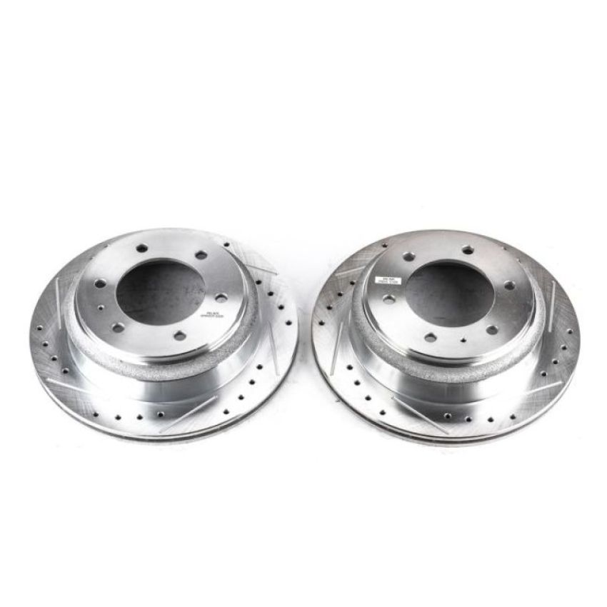 PowerStop JBR569XPR PowerStop Evolution Performance Drilled, Slotted & Plated Brake Rotor Pair