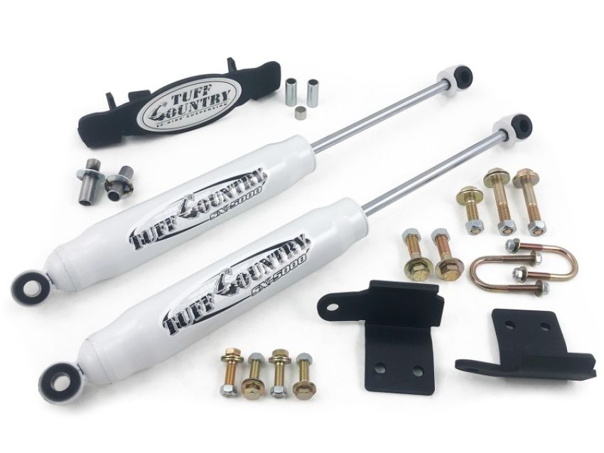 Tuff Country 66395 03-07 Dodge Ram 2500 4wd Dual Steering Stabilzer (In-Line Style)