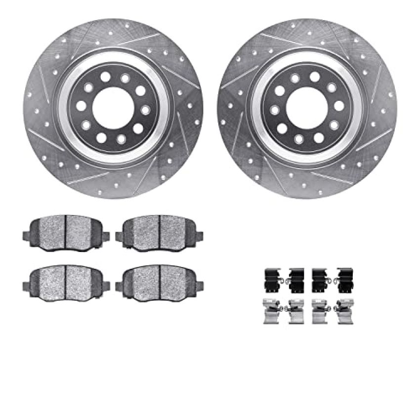 Dynamic Friction 7412-42012 Rotor Kit