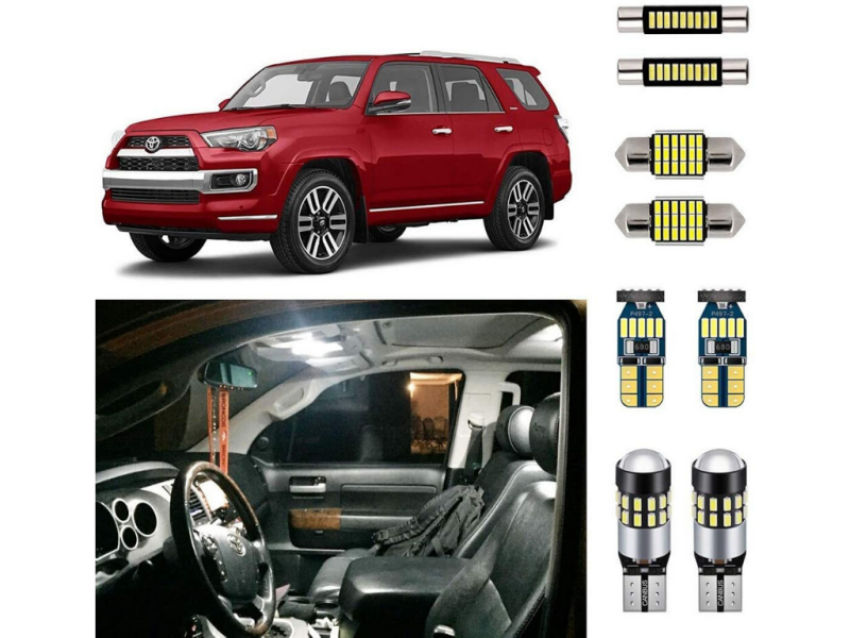Cali Raised LED CR2410 Cali Raised 16Pc Led Bulb Replacement Kit For 10-24 Toyota 4Runner