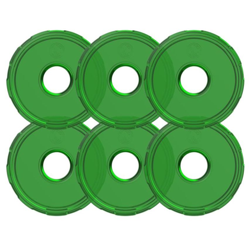 KC HiLiTES 4415 KC Cyclone 2.0 LED - Replacement Lens - Green - 6-PK
