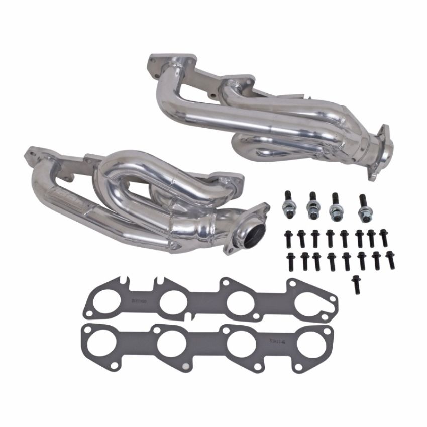 BBK Performance Parts 40090 2003-2008 DODGE RAM 1500 5.7L 1-3/4 SHORTY HEADERS (POLISHED SILVER CERAMIC)