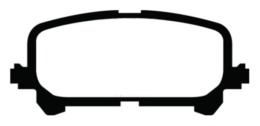 EBC Brakes DP43025R Yellowstuff Street And Track Brake Pads