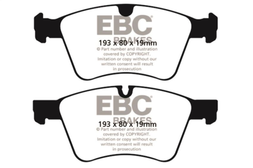 EBC Brakes DP41860R Yellowstuff Street And Track Brake Pads