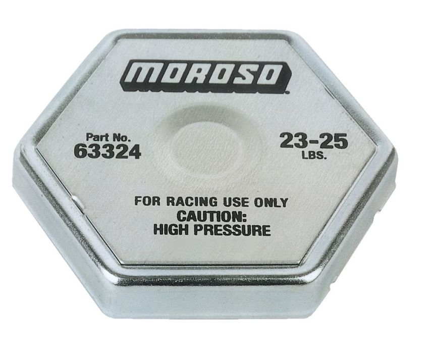 MOROSO MOR63324 Racing Radiator Cap 23-25LBS.