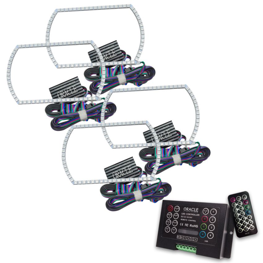 Oracle Lighting 2386-333 ColorSHIFT(tm) Halo Kit, Projector Style, ColorSHIFT(tm) 2.0
