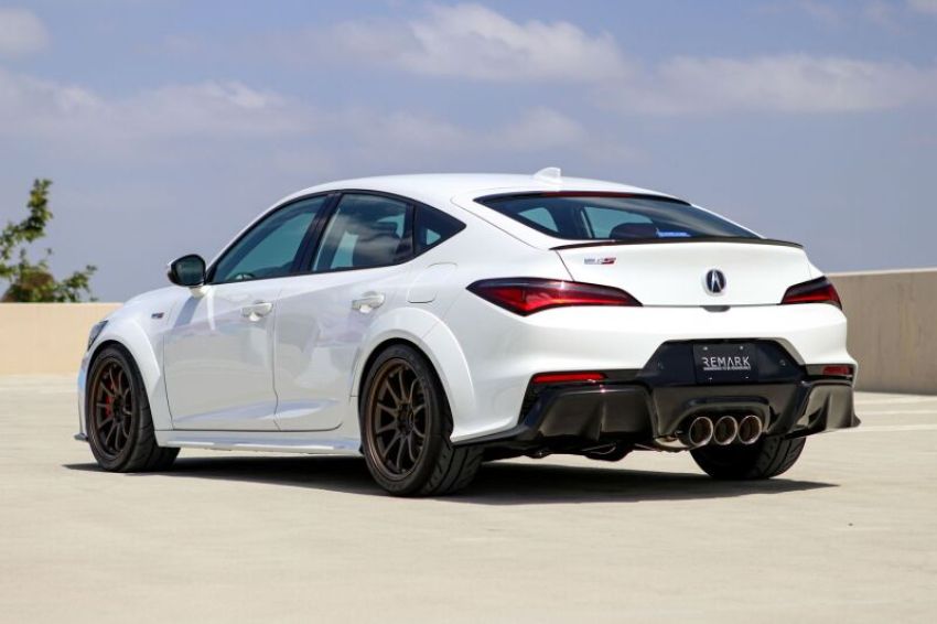 Remark RK-C3076A-01T 2023+ Acura Integra Type-S (DE5) Catback Exhaust - Burnt Tips