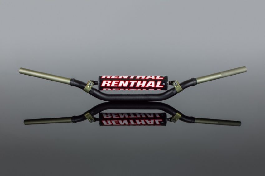 Renthal 991-01-BK-07-185 09-12 KTM SX/SX-F/ 06-13 Suzuki RM/RMZ/ 18-21 Yamaha YZ-F 7/8 Handlebar - Black