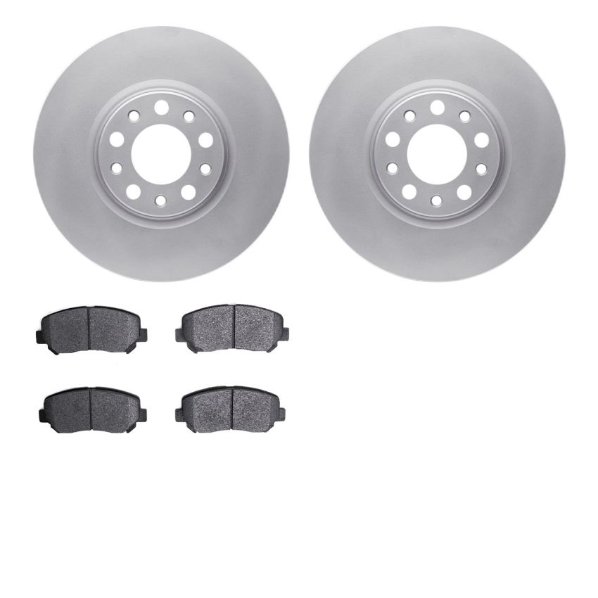Dynamic Friction 4502-39058 Rotor Kit