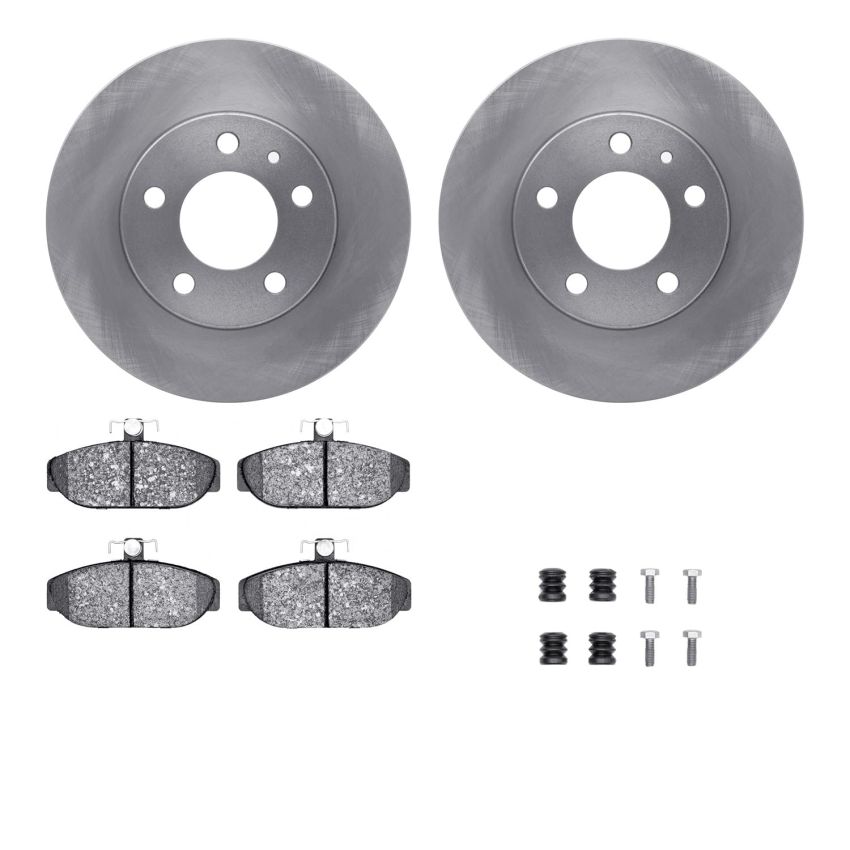 Dynamic Friction 6612-27063 Rotor Kit