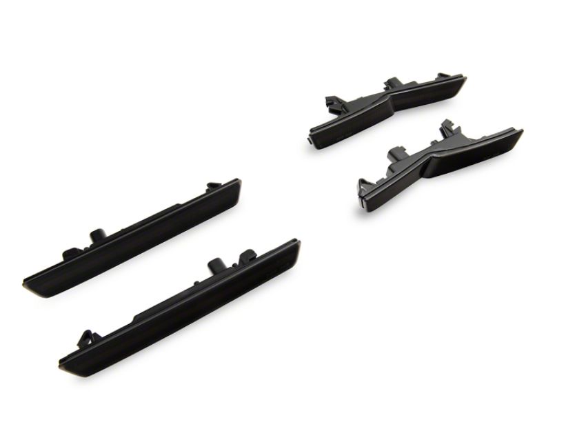 Raxiom CH15223 18-23 Dodge Challenger Widebody Axial Series LED Side Marker Lights Front and Rear- Smoked
