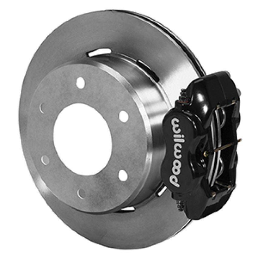 Wilwood 140-16712 63-87 C10/C15 Dynalite FDLI Black Calipers 12.19in x .81in Rotors 6-Lug Rear Disc Brake Kit