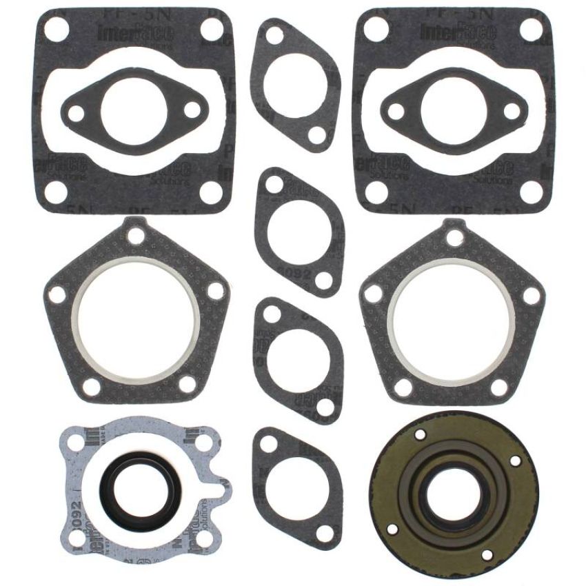 Vertex Pistons 711072 Vertex Gaskets 72-74 Polaris Charger/Colt/Colt SS/TX Complete Gasket Kit w/ Oil Seals