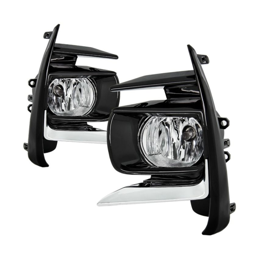 SPYDER 5086334 OEM Fog Light W/OEM Style Switch - Clear