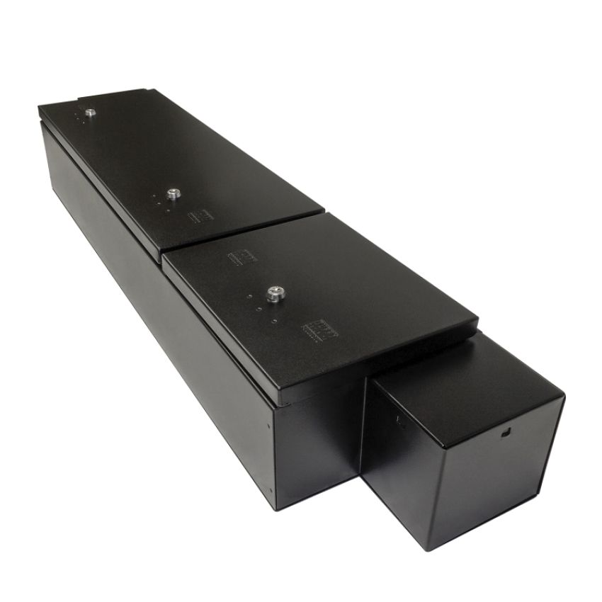 Tuffy Products 353-01 Tuffy Underseat Lockbox W/ Key Lock For Ram Trucks Crew Cab