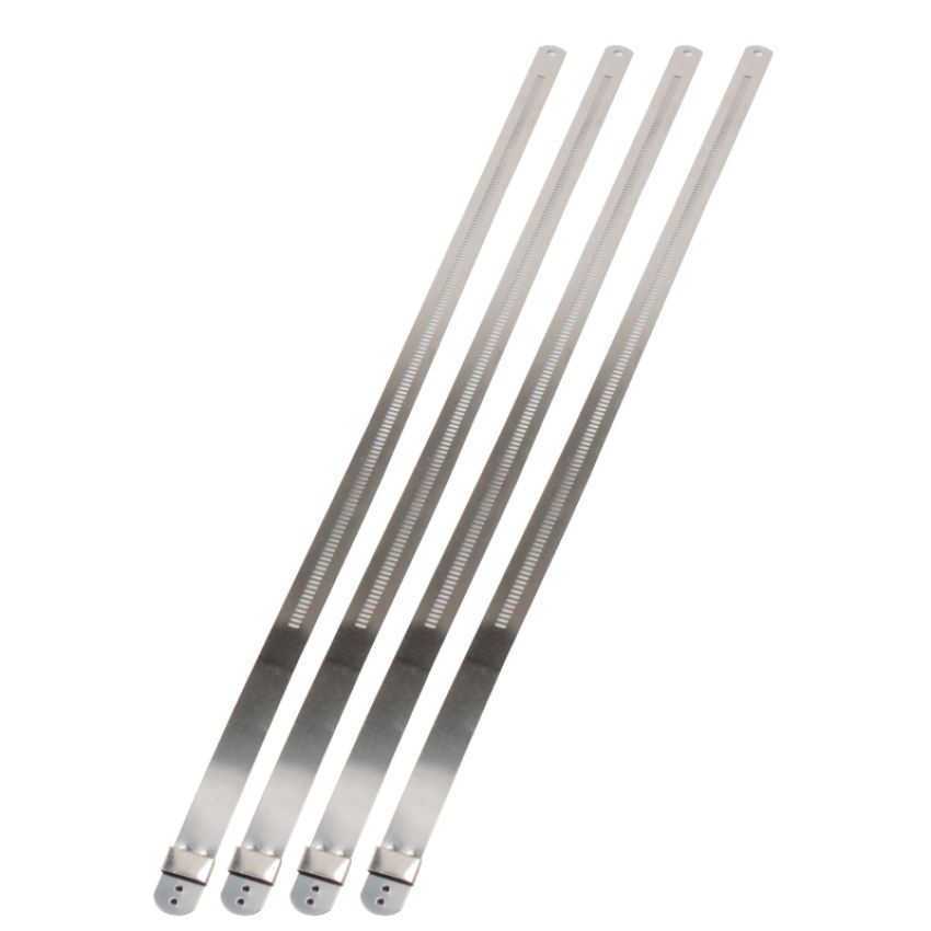 Design Engineering 10212 SS Posi Locking Ties 12mm x 14in 4pk
