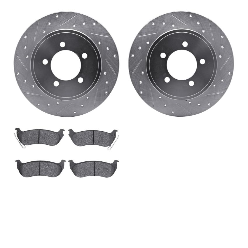 Dynamic Friction 7402-54065 Rotor Kit