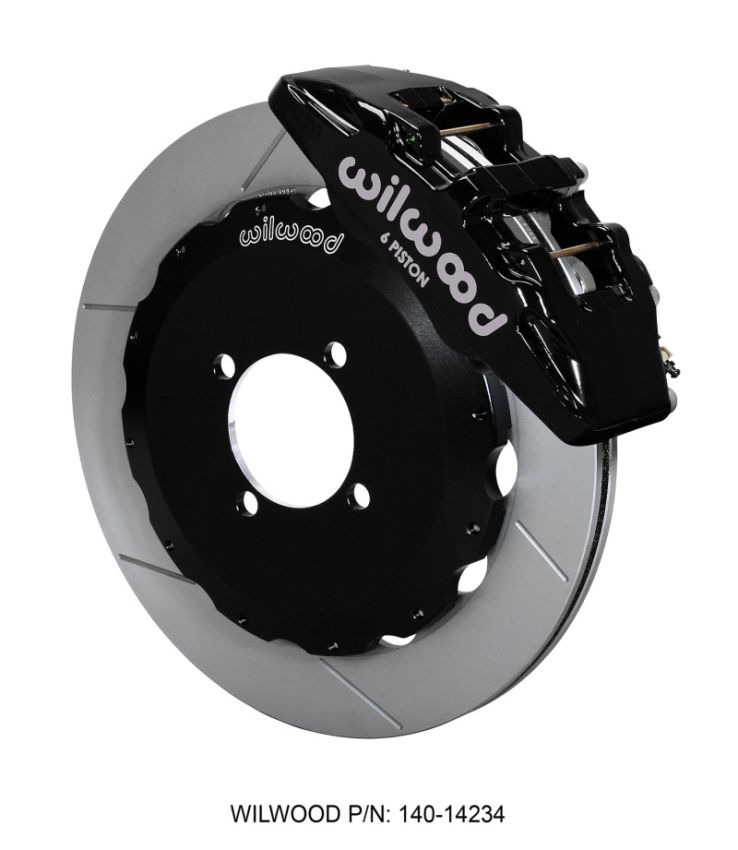 Wilwood 140-14234 Dynapro 6 Front Hat Kit 12.88in 2016-Up Mazda MX5 Miata w/ Lines