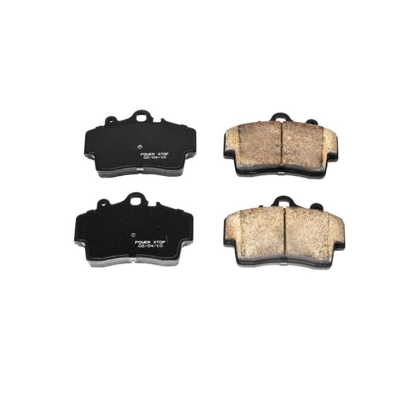 PowerStop 17-737 PowerStop - Z17 Low-Dust Ceramic Brake Pads with Hardware