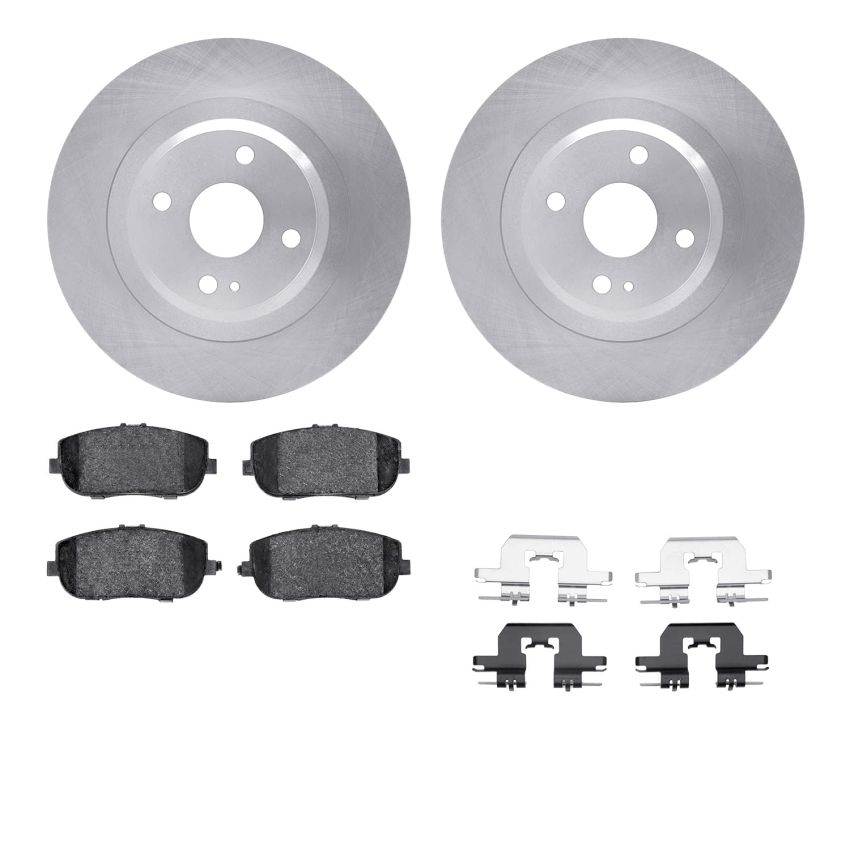 Dynamic Friction 6512-80328 Rotor Kit