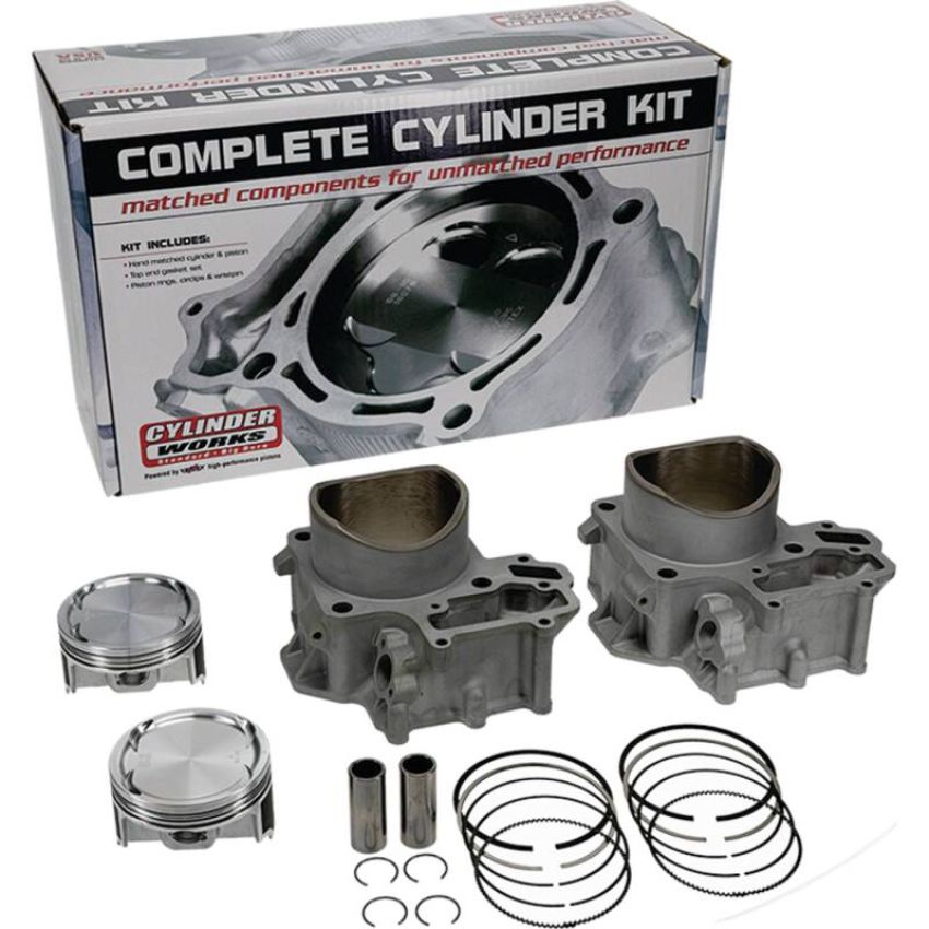 Cylinder Works CW30013K04HC 12-13 Kawasaki KRT 750 Teryx 4 4x4 750cc Standard Bore High Compression Cylinder Kit