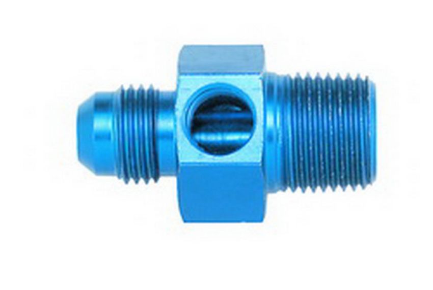 AEROQUIP AERFCM2277 #6 to 3/8in NPT Str Adpt w/ 1/8in NPT Port
