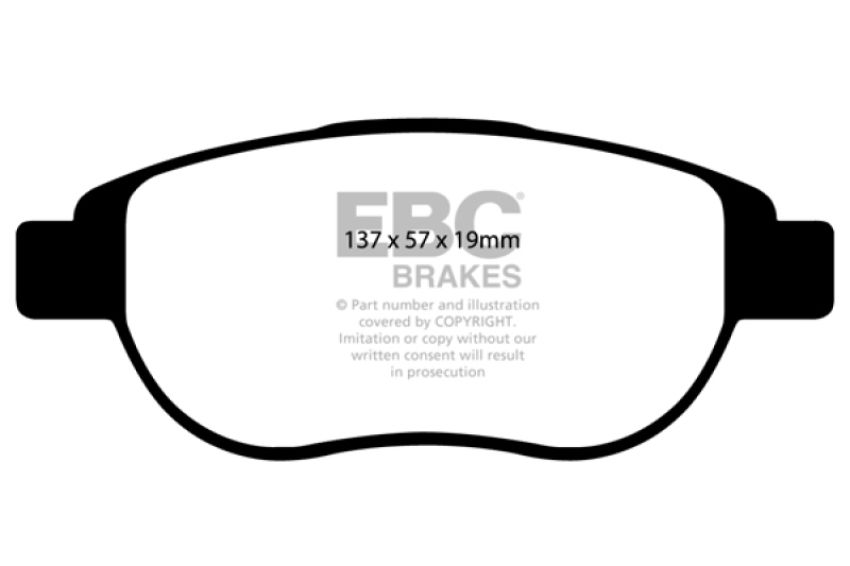 EBC DP31375C Brakes Redstuff Ceramic Brake Pads
