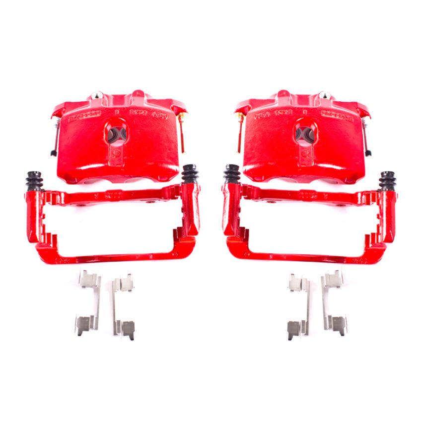 PowerStop S4940 Red Powder Coated Calipers