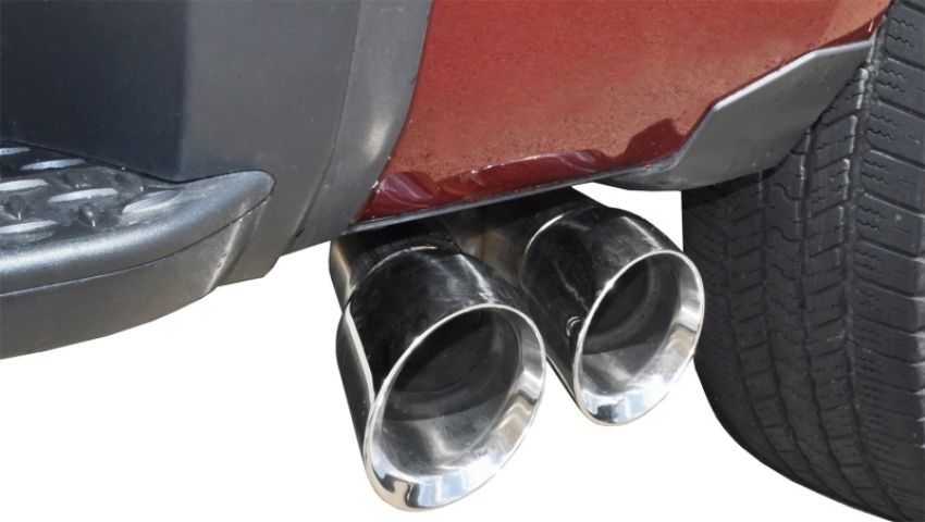 CORSA Performance 14866 Corsa 2014-19 Sierra/Silvrd 1500 Crew/Dbl / Short/Std. Bed 6.2L V8 Polished Sport Single SideCB Ext