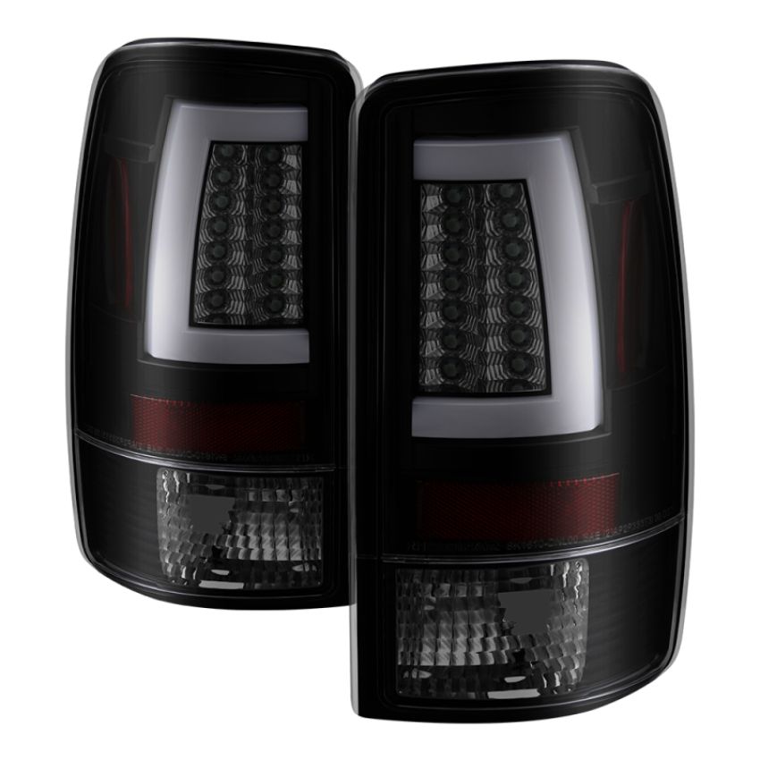 SPYDER 5084156 LED Tail Lights - Version 2 - Black Smoke