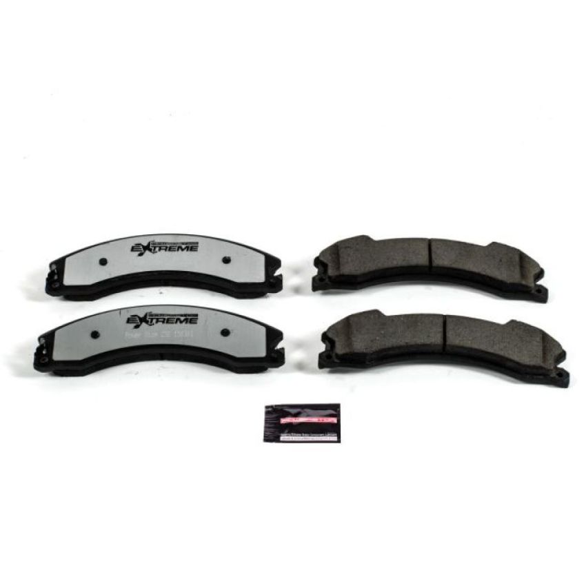 PowerStop Z36-1565A PowerStop - Z36 Truck and SUV Carbon-Fiber Ceramic Brake Pads with Hardware Kit