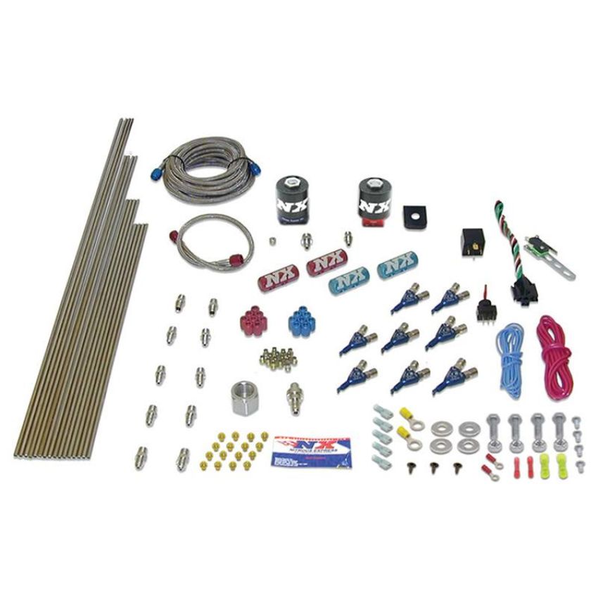 Nitrous Express 80000-10 8-CYL GAS (200-300-400-500HP) WITH 10LB BOTTLE
