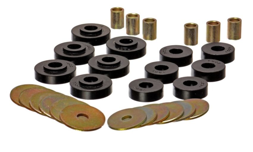 ENERGY SUSPENSION ENE3-4102G 63-69 Vette Body Mounts Black