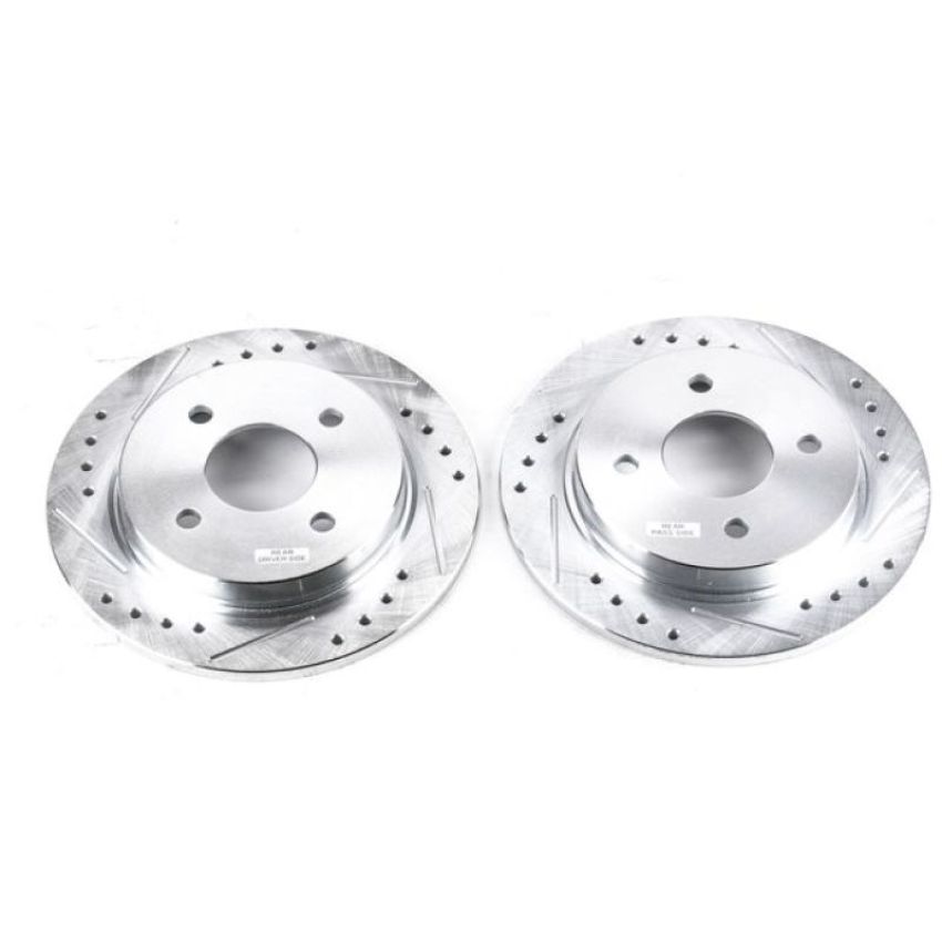 PowerStop AR8163XPR PowerStop Evolution Performance Drilled, Slotted & Plated Brake Rotor Pair